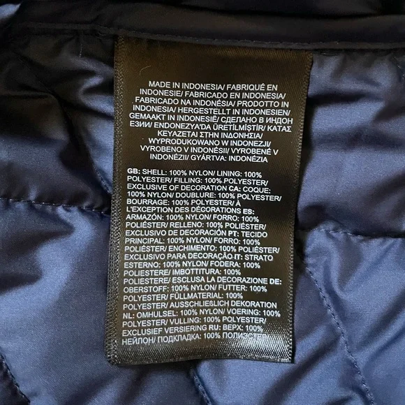 The North Face Men’s ThermoBall Eco Navy Jacket - Picture 7 of 9